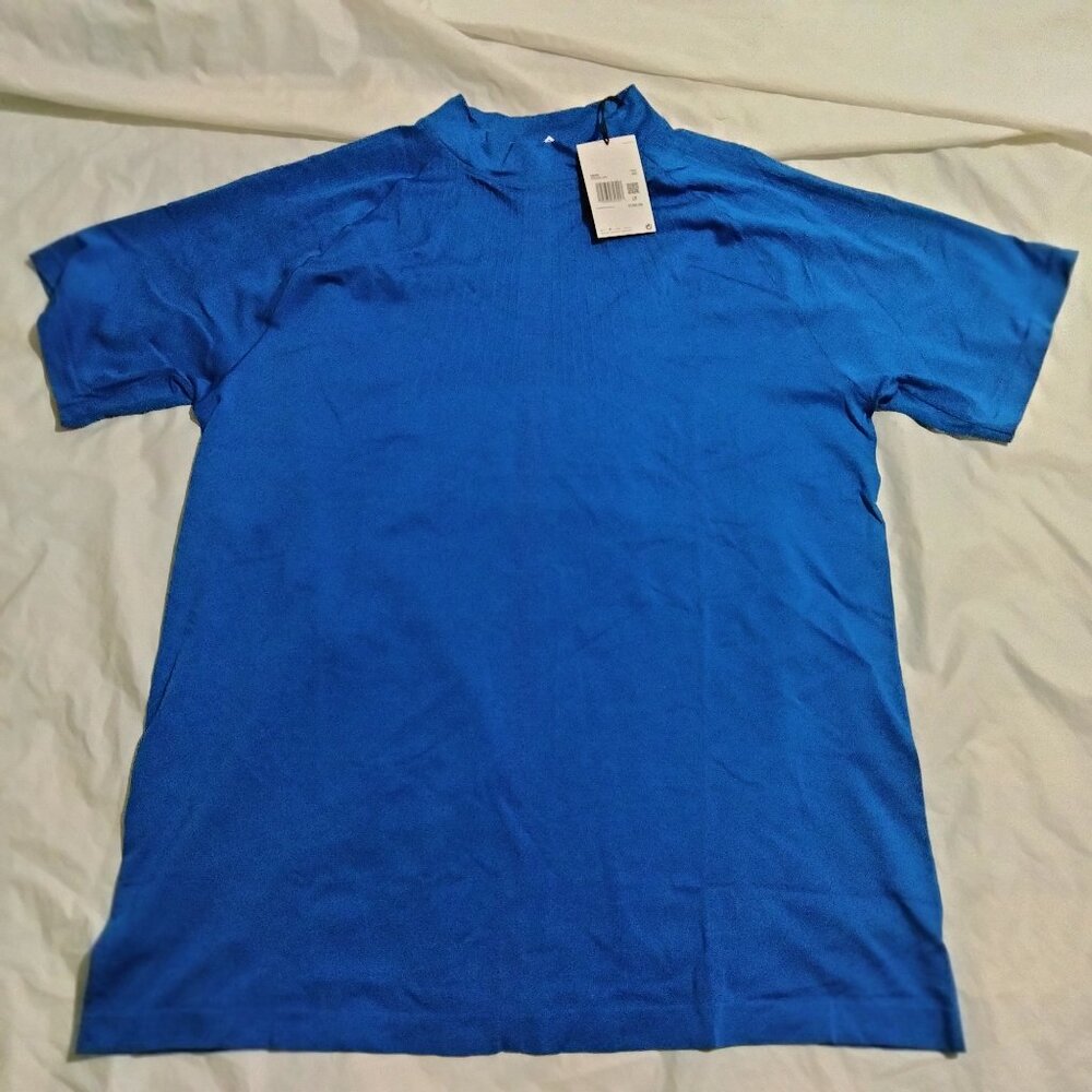 Nike Mens Matthew Williams MMW NRG Mock Neck Top Blue Size XXL DD9436-409